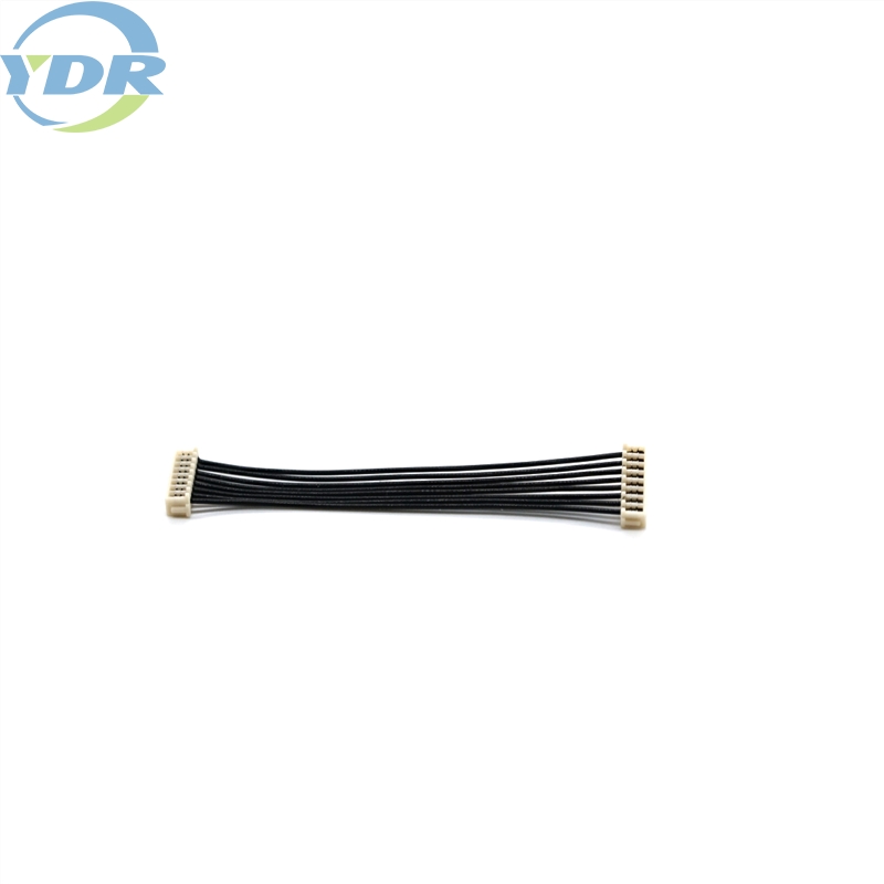 UL10064 30AWG juhtmestiku kaablikoost JST 08SR-3S 1,0 sammuga 8 kontaktiga pistik